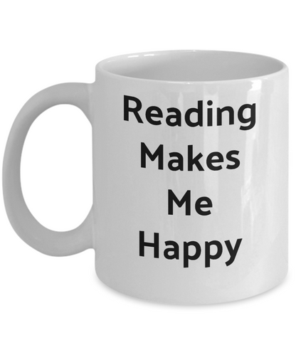 Reader Coffee Mug Gift for Readers Coffee Book Lover Bookworm Ceramic Tea Mug