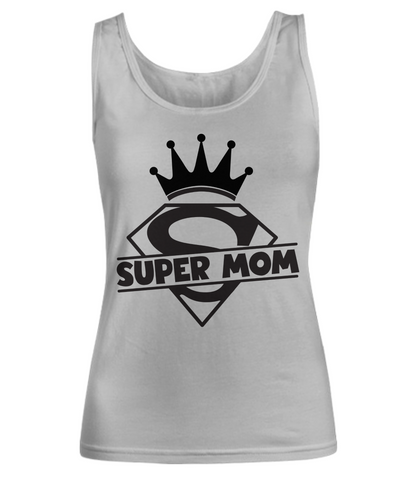 Supermom tank top Mothers day gift mom gift custom t shirt Funny tank top Women clothing
