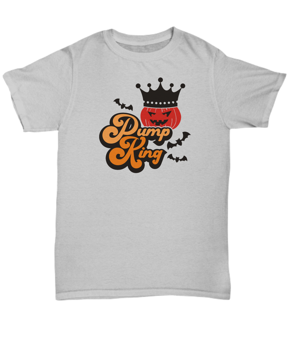 Pump king Halloween Shirt for Men Funny Men T-Shirt Graphic Tee