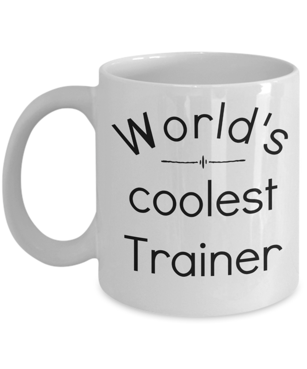 Gift for trainers personal trainer coffee mug athletic trainer