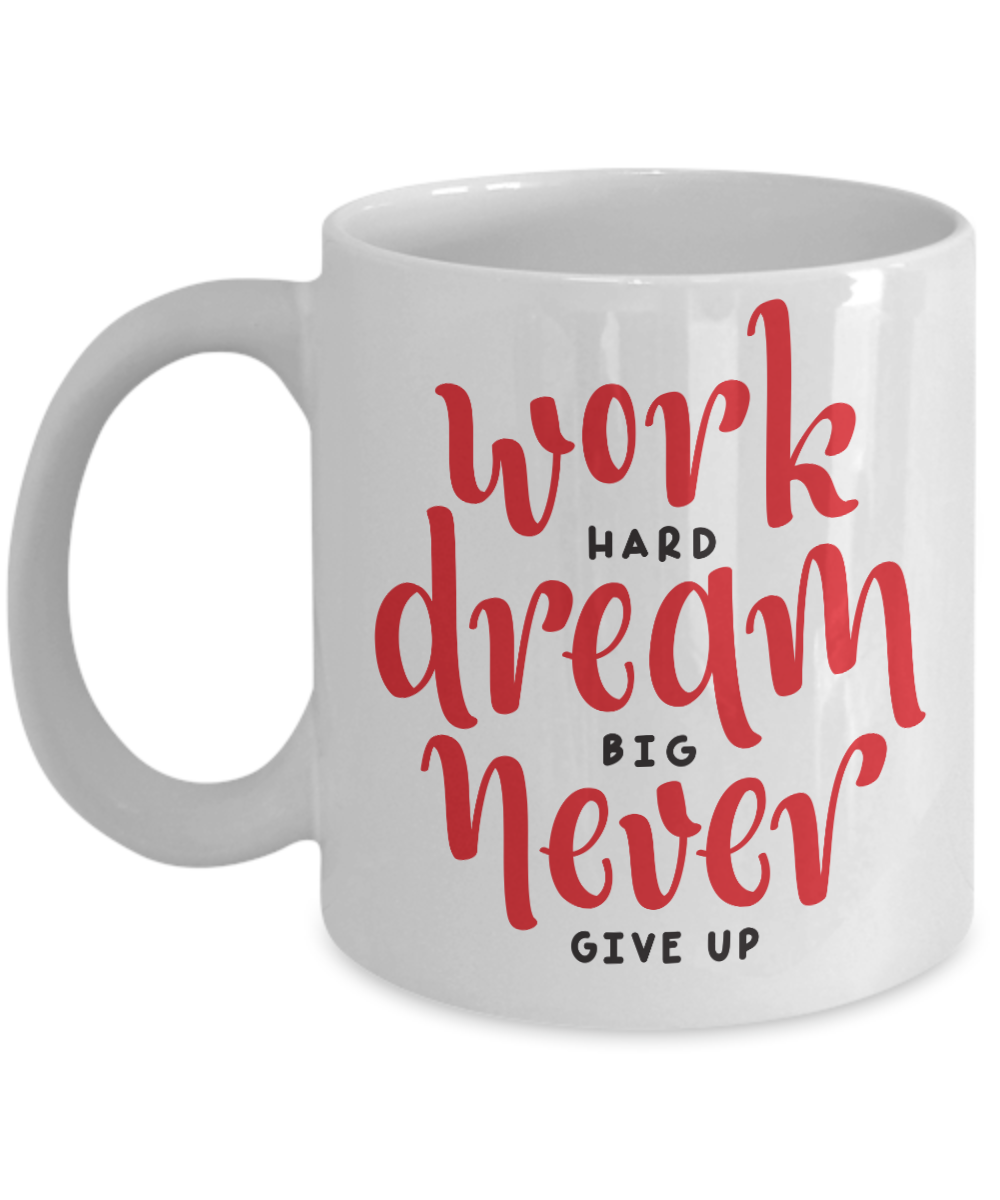 Motivational coffee mug gift for Entrepreneurs women and men