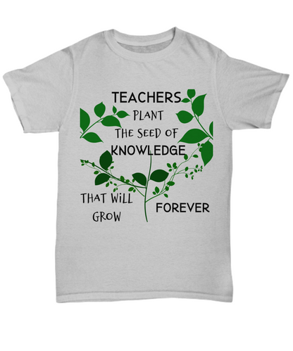 Teachers T-shirt Appreciation Gift Women Men Custom Graphic T-Shirt