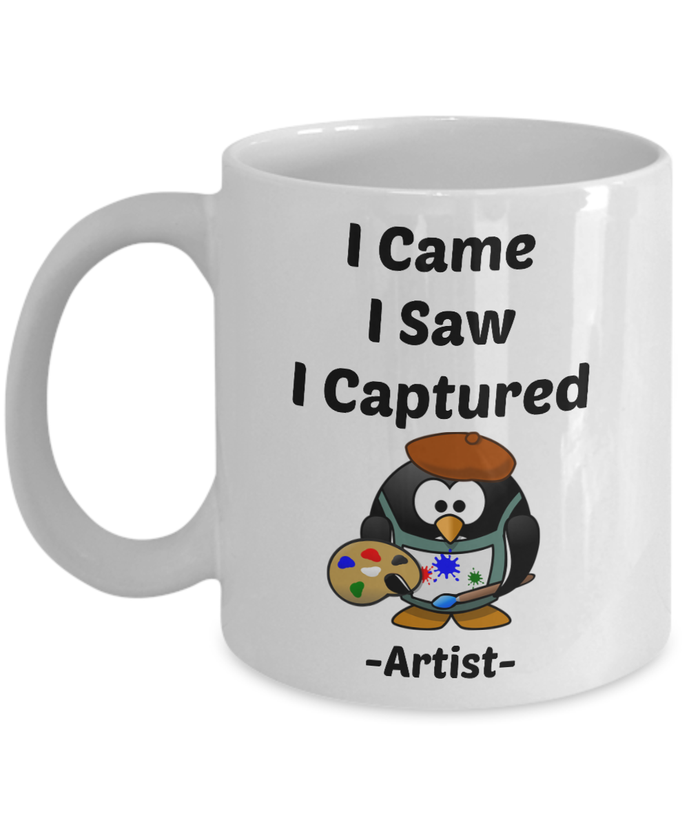 Artist Coffee Mug, Funny Mug Sayings, Funny Coffee Cup, Ceramic 11 oz
