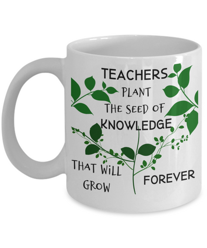 Teacher Coffee mug gift Appreciation Back to School Gift for Her Or Him Custom Mug