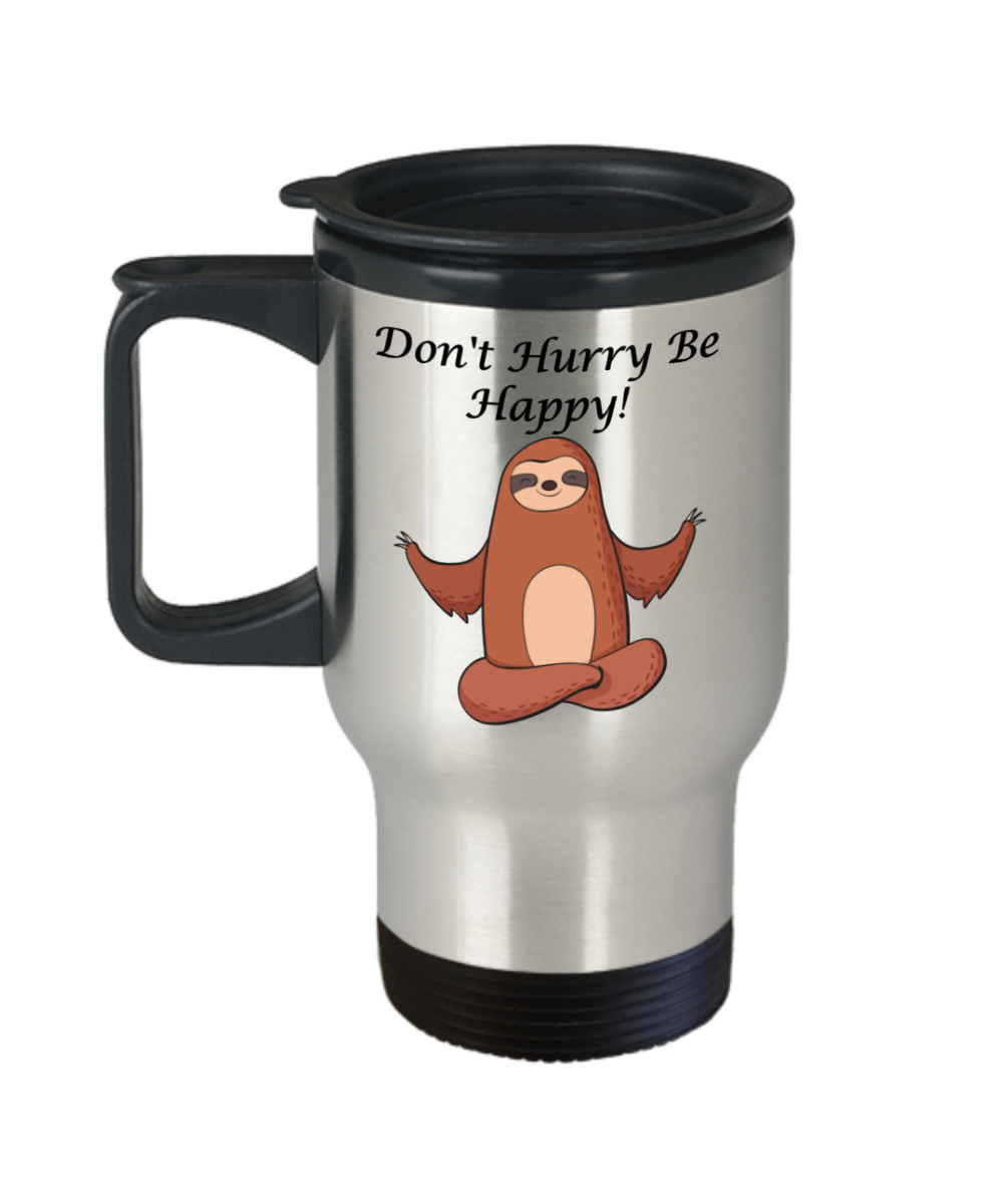 sloth travel mugs