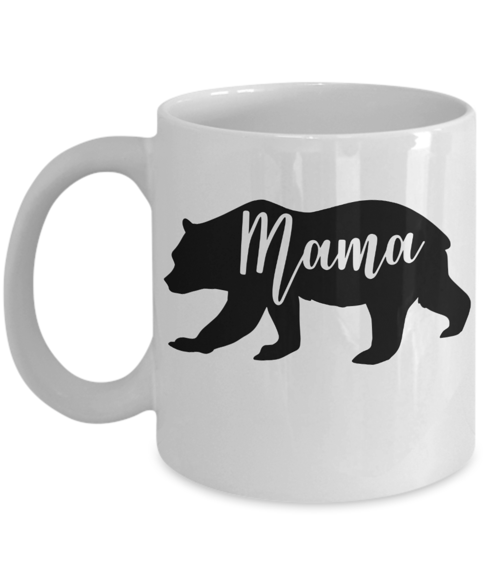 Mama bear coffee mug gift for Mom Mama Mother