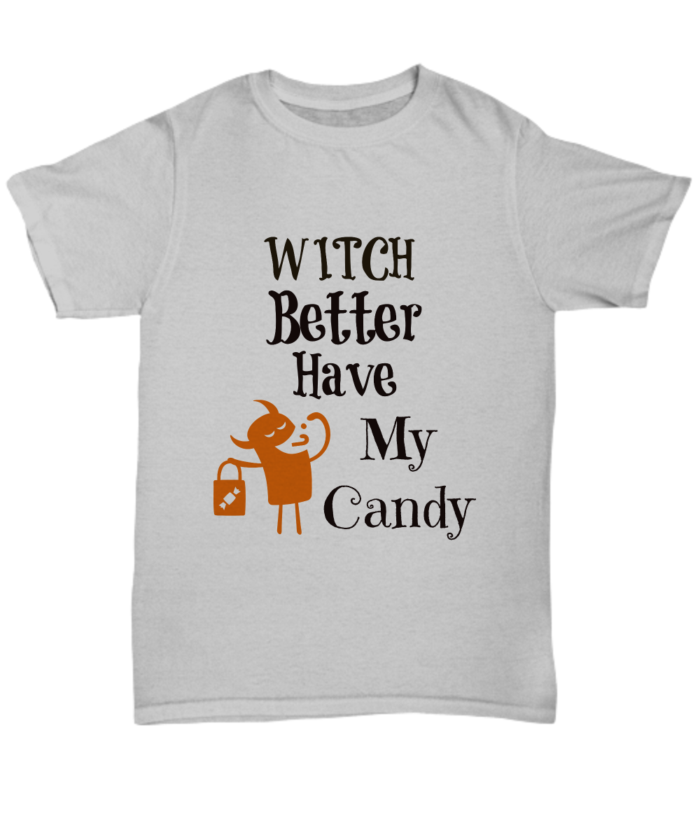  Get a custom Halloween light grey  T-Shirt