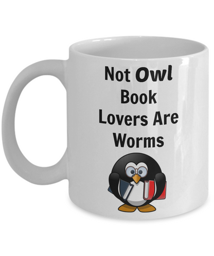 owl mugs funny