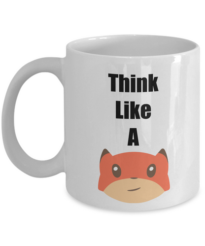 think like a  fox mugs