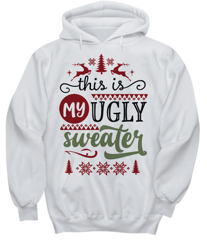 Christmas Hoodie Sweatshirt Funny Christmas Sweater Streetwear  Winter Fashion