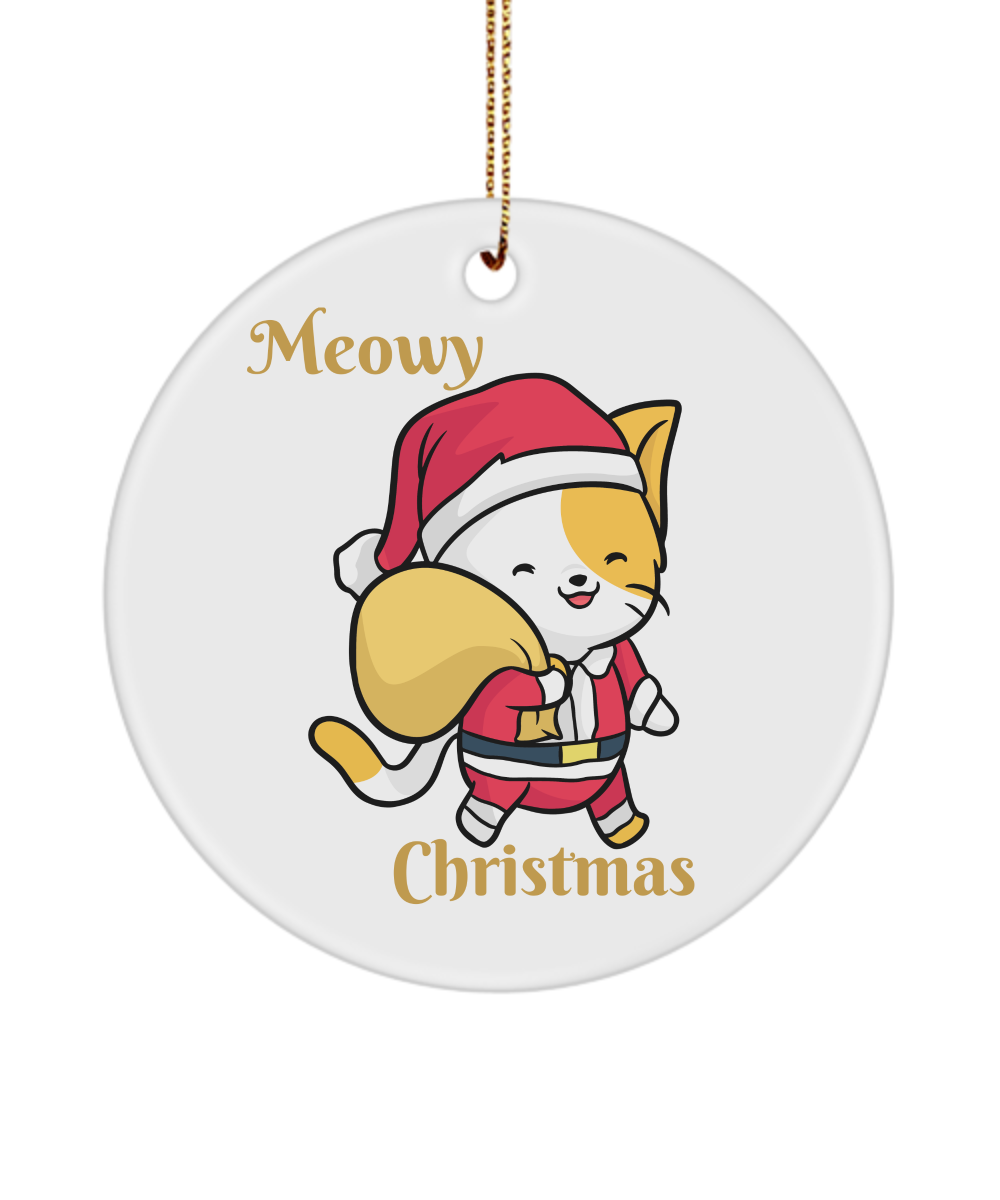 Cat Ornament  Custom Ornaments, Funny Unique Ornament Christmas 2020