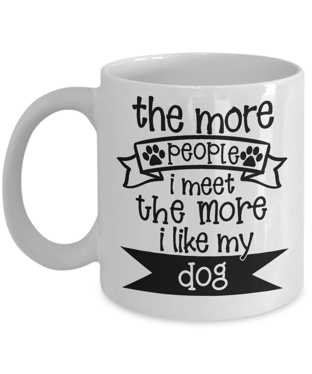 Dog Lover Coffee Mug Dog Mom Dad Gift Custom Mug