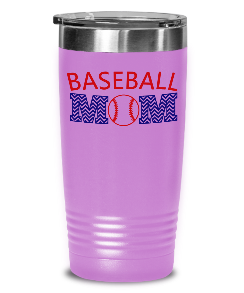 Baseball Mom Tumbler Coffee Mug Mom Gift Insulated Cup