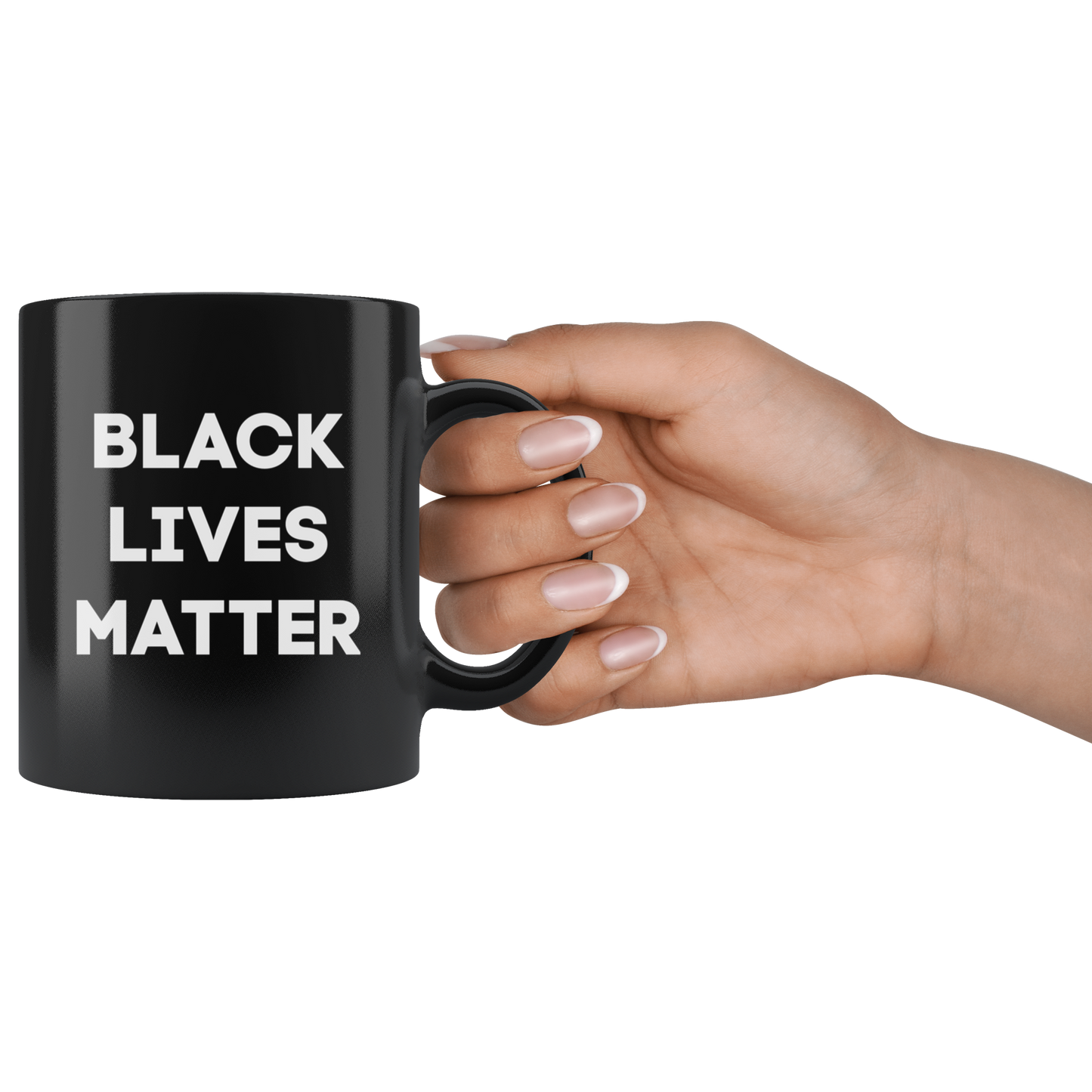 Black Lives Matter Coffee Mug Gift Equal Rights Civil Rights Activist Justice Black America