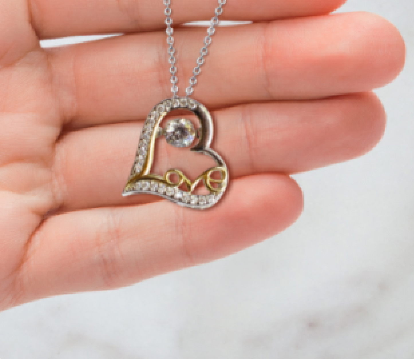 Wife Gift Heart Necklace Jewelry Anniversary Birthday Gift for Her