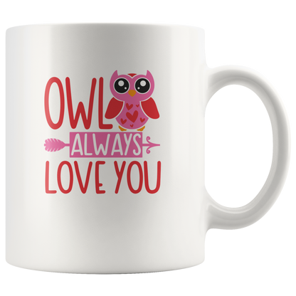 Owl mug - Owl gifts owl coffee mug  owl gifts for her  valentine's coffee mug gift