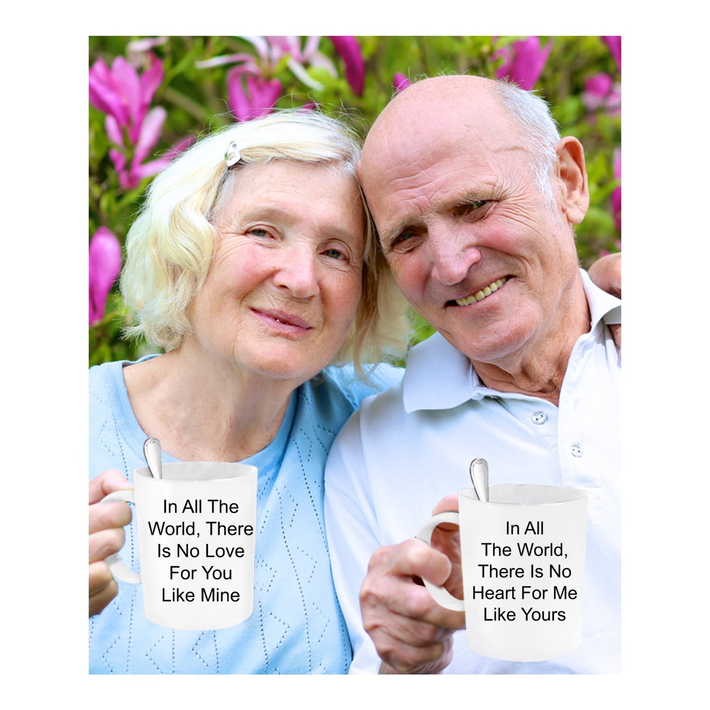 In All The World, There Is No Love For You Like Mine/coffee mug tea cup gift/Wedding Anniversary