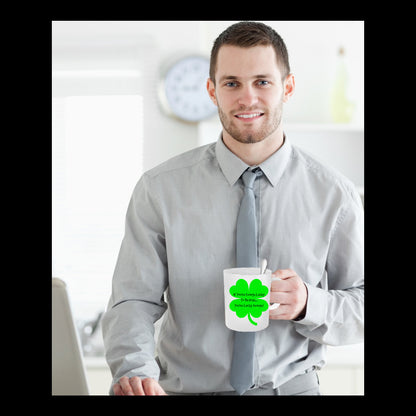 Novelty Coffee Mug-If You're Enough Lucy To Be Irish You're Lucky Enough-Tea Cup Gift With Sayings St. Patrick Funny