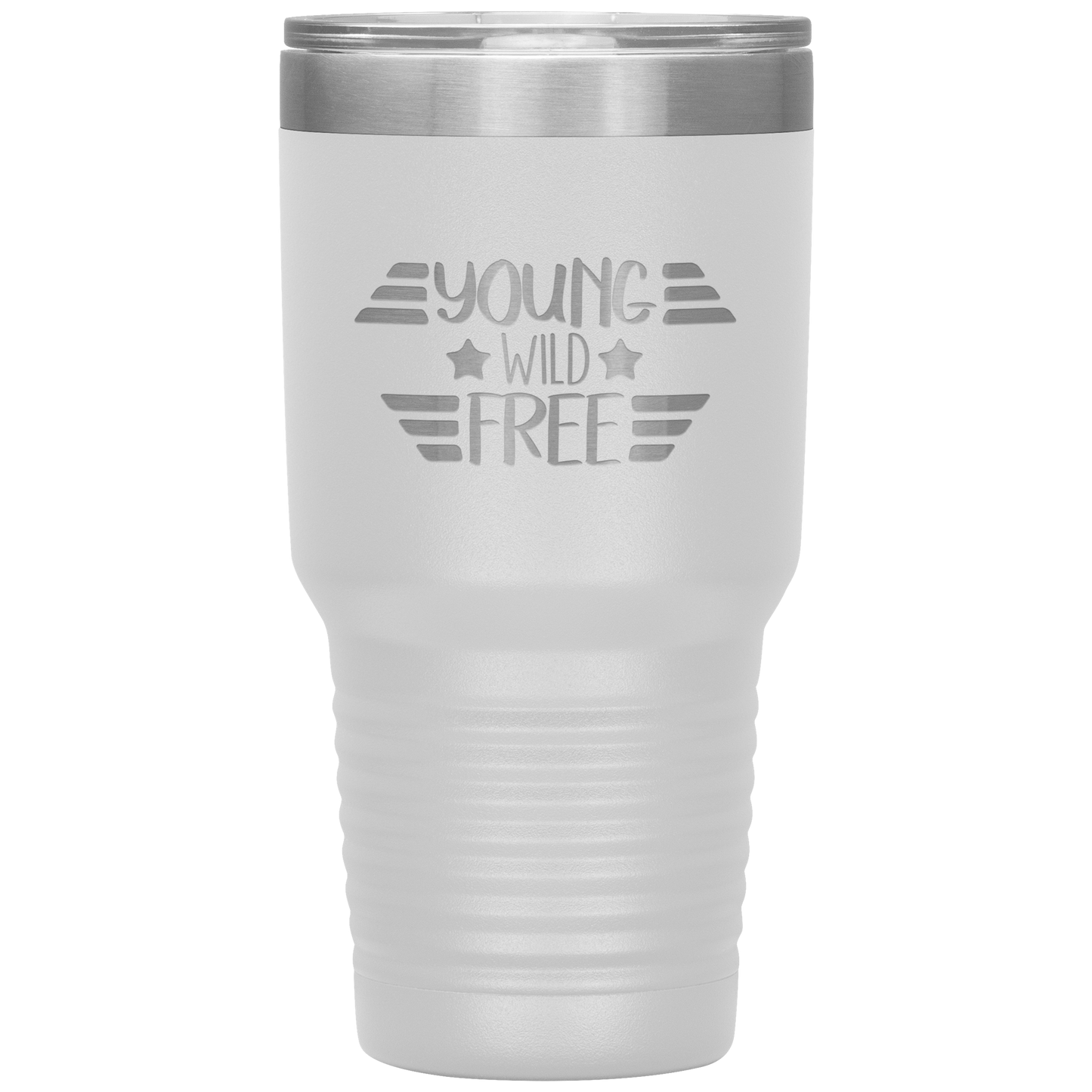 Tumbler Cup Beer Tumbler Travel Mug 30 oz Insulated Tumbler For Men or Women  4th of July