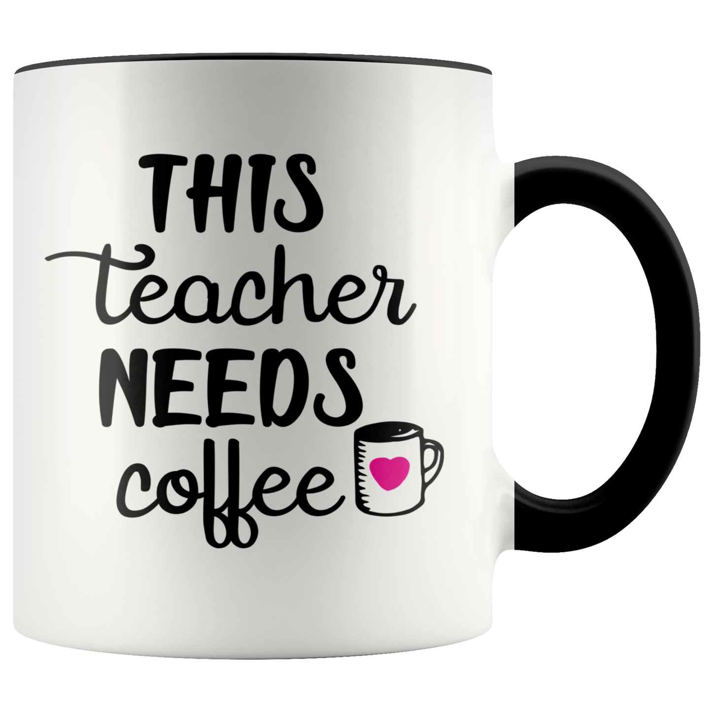 Coffee Mug Teacher Gift Ceramic accent coffee mugs  Teacher appreciation