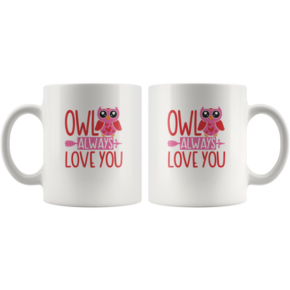 Owl mug - Owl gifts owl coffee mug  owl gifts for her  valentine's coffee mug gift