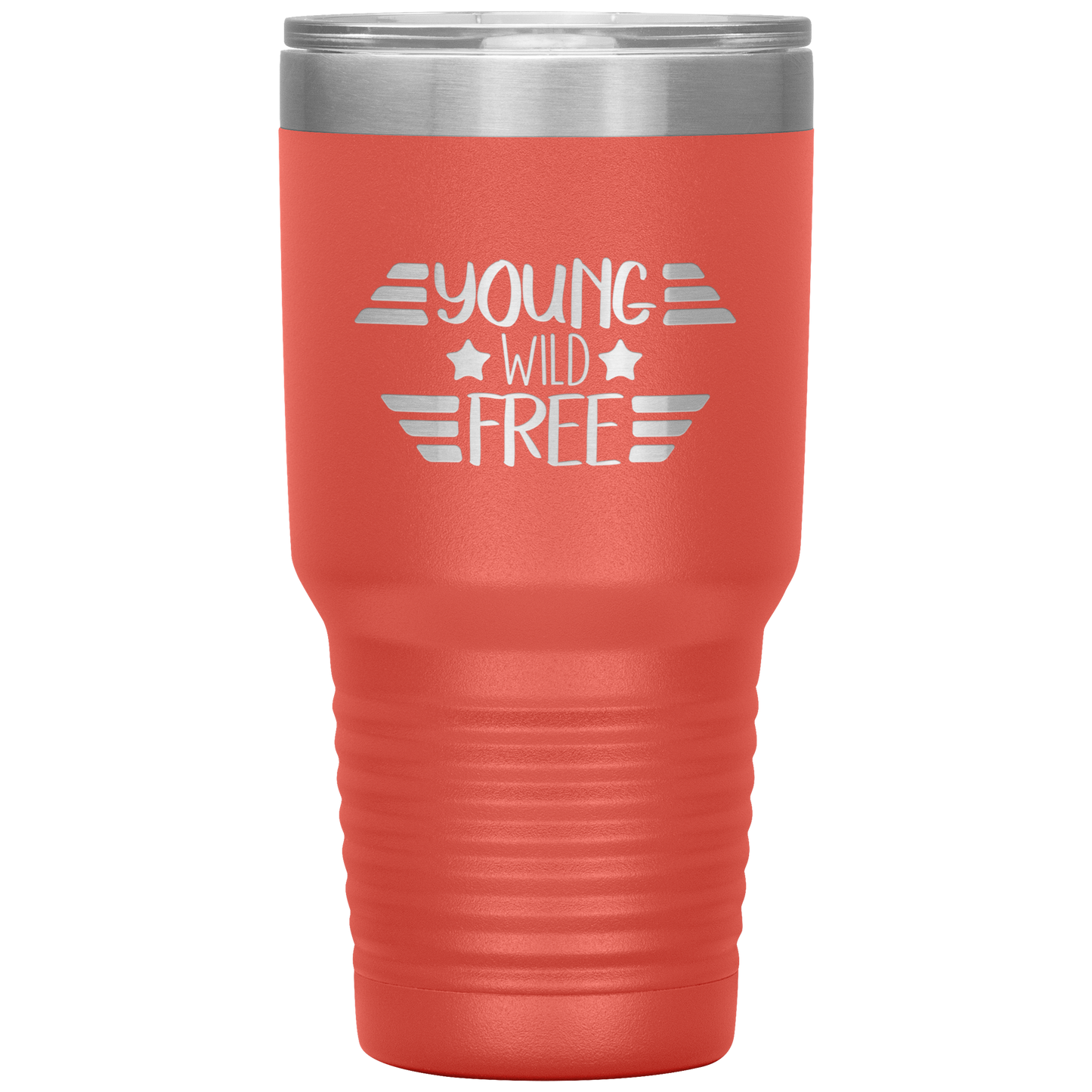 Tumbler Cup Beer Tumbler Travel Mug 30 oz Insulated Tumbler For Men or Women  4th of July