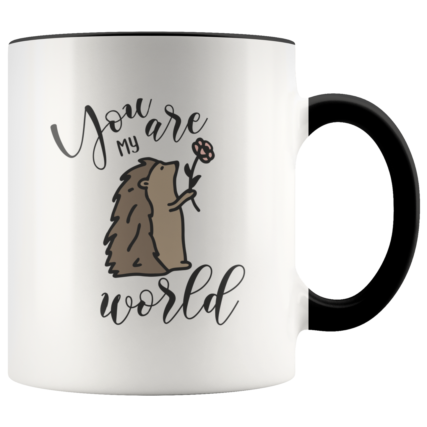 You Are My World Coffee Mug, Sentimental Gift Coffee Lover Gift Romantic Gift Mug