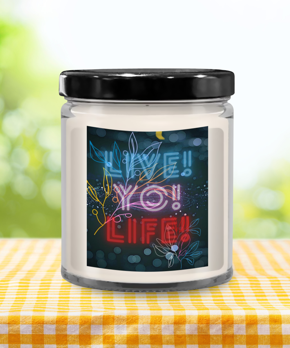 Inspirational Soy Wax Candle Decorative Scented Unique Candle in Jars