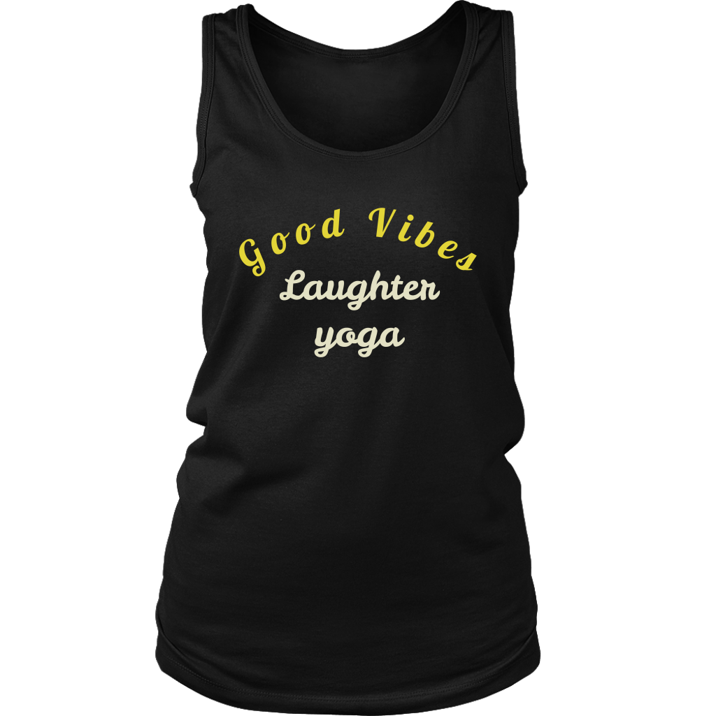 Laughter yoga tank top Good vibes
