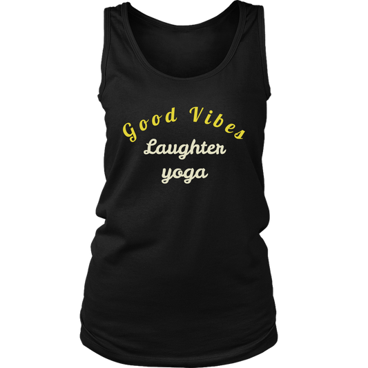 Laughter yoga tank top Good vibes