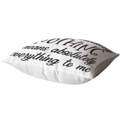 Throw Pillow Home decor Gift for Husband Wife Boyfriend Girlfriend Valentines Anniversary