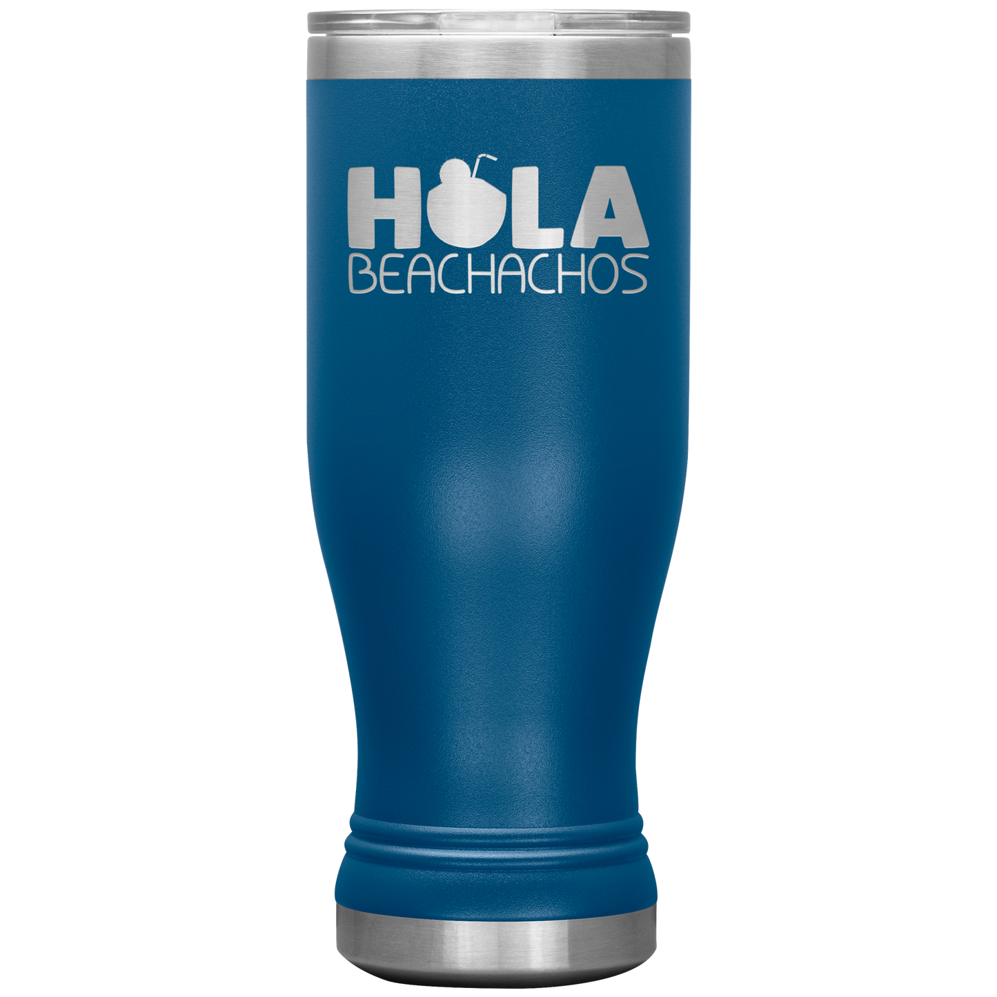Hola Beachachos Funny Tumbler Cup Mug Summer Coffee Stainless Steel Tumbler Cups