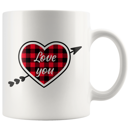 Valentine's coffee mug gift for couples Valentines gift 11 oz ceramic Gift for Her or Him