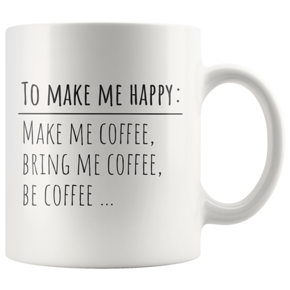 Funny Coffee Mug Coffee Lovers Gift Ceramic Tea Cup Mug with Funny Sayings