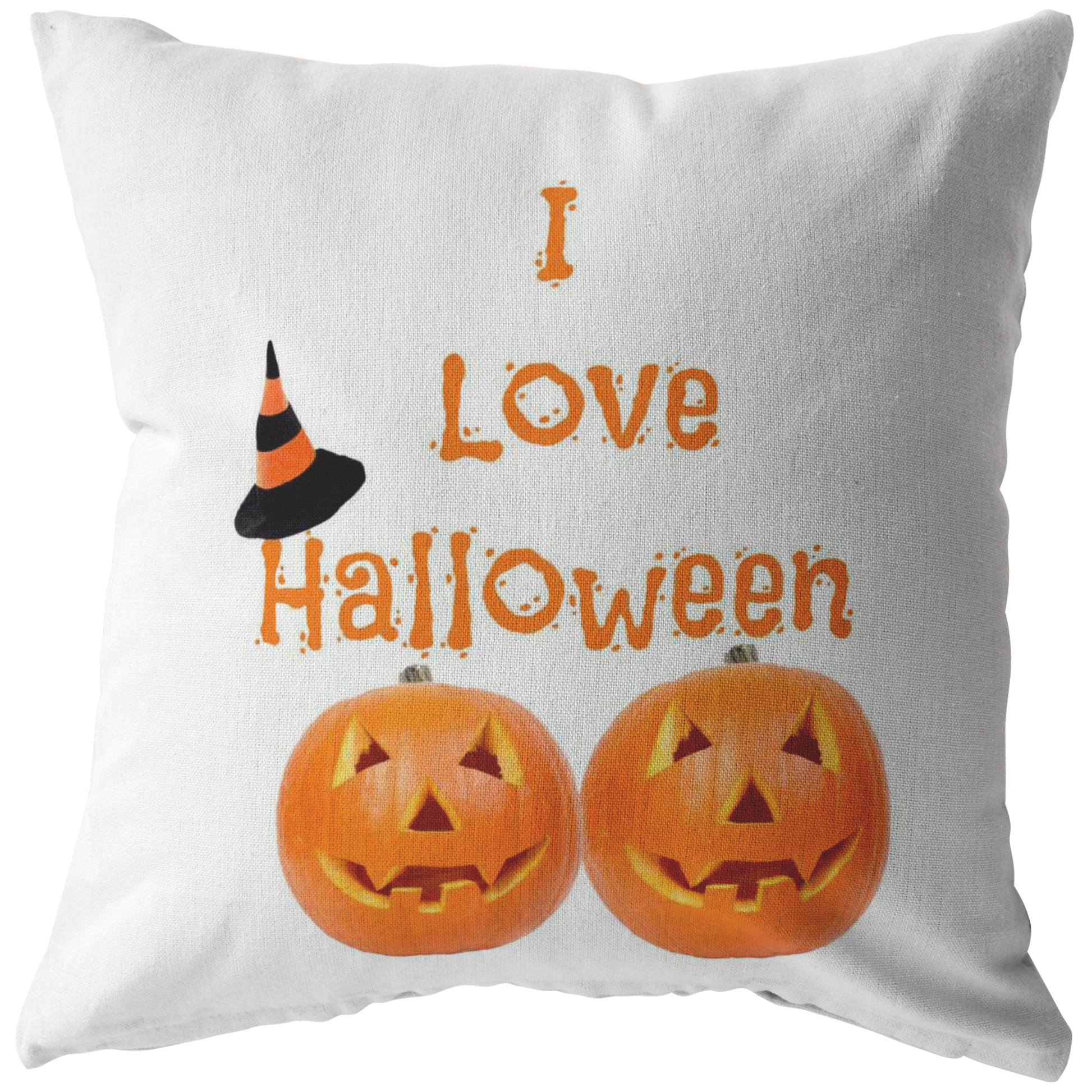 Throw pillow I love Halloween