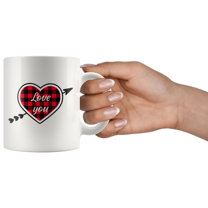 Valentine's coffee mug gift for couples Valentines gift 11 oz ceramic Gift for Her or Him