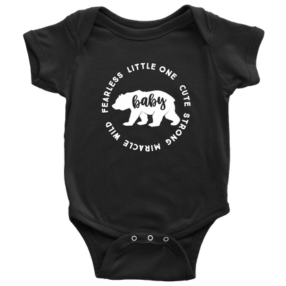Father Bear Baby Bear Matching Shirts For Dad and Baby Father's day Dad's Birthday Gift