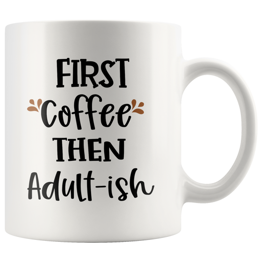 Funny Coffee Mug Coffee Lovers Gift Ceramic Tea Cup Gift for Men Women Mug with Sayings