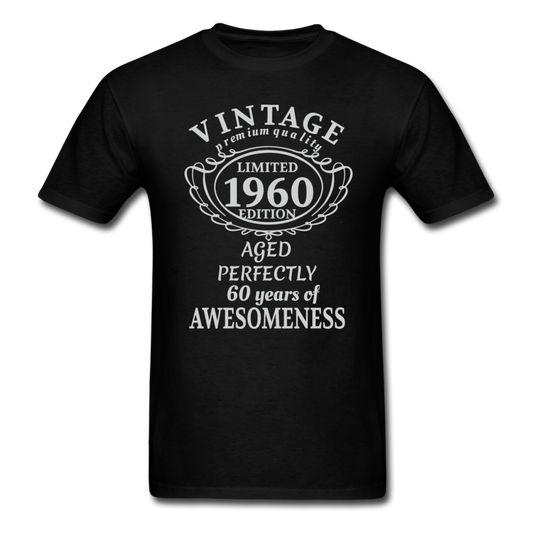 70th Birthday T-Shirt for Men Women Birthday Shirt Gift Funny Shirt - black