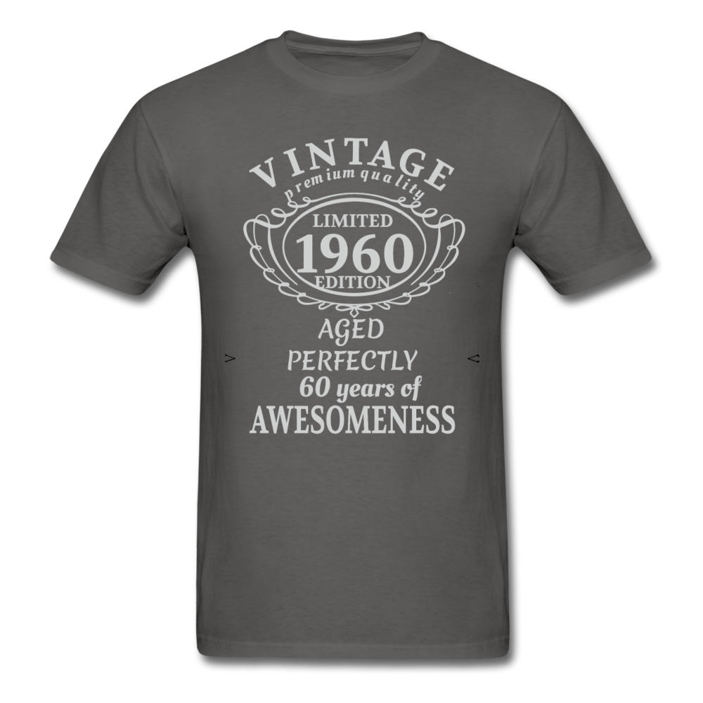 70th Birthday T-Shirt for Men Women Birthday Shirt Gift Funny Shirt - charcoal