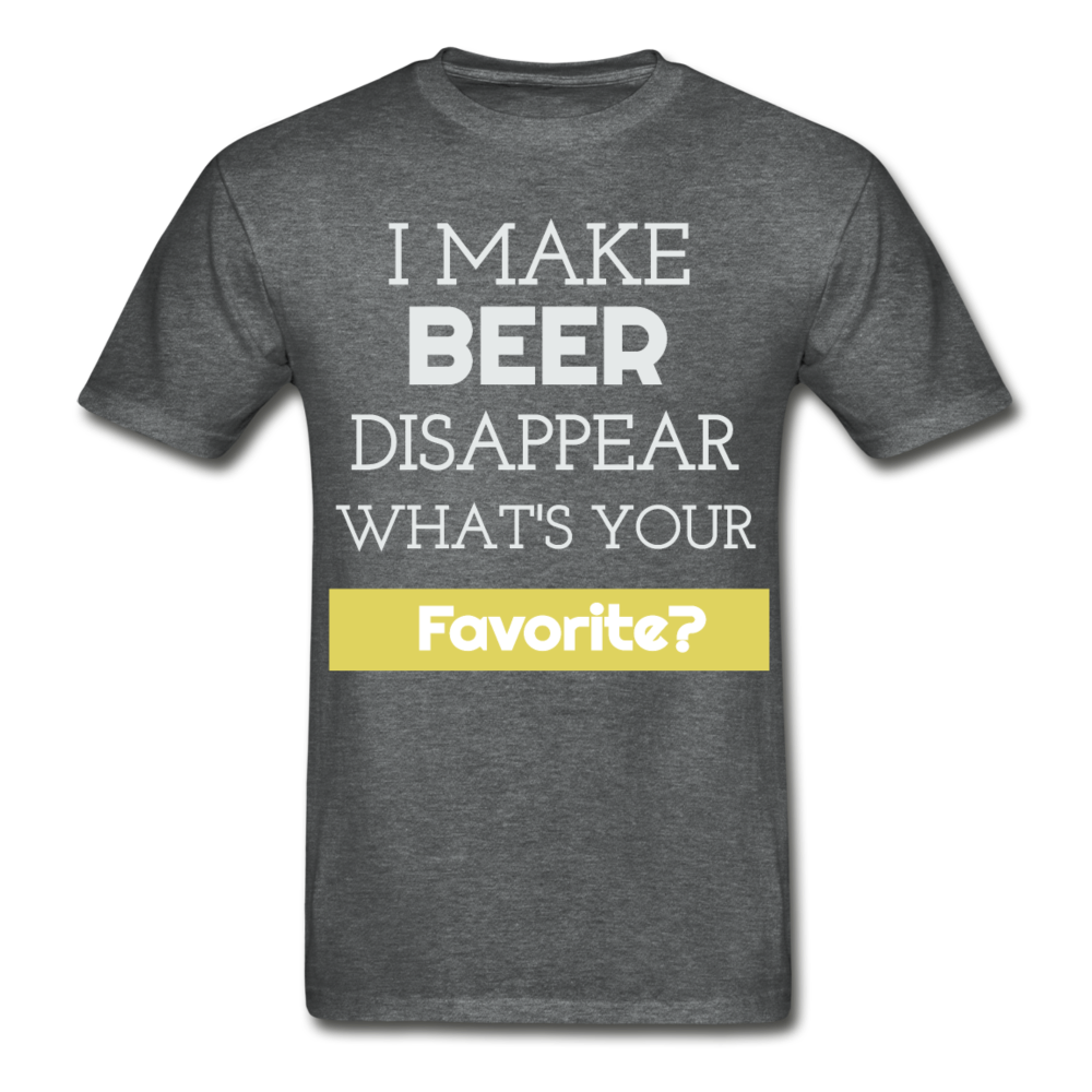 Funny Beer Lover TShirt Funny Shirt with Sayings Beer Lover Gift - deep heather
