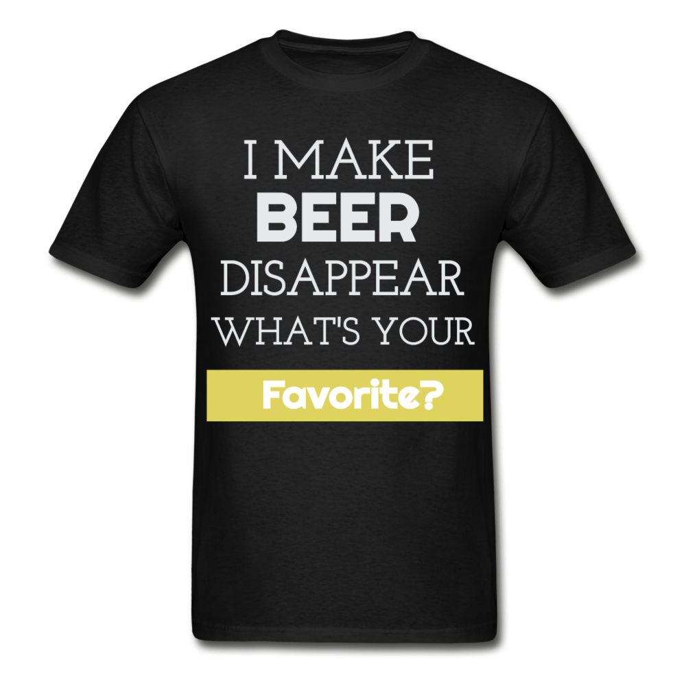 Funny Beer Lover TShirt Funny Shirt with Sayings Beer Lover Gift - black