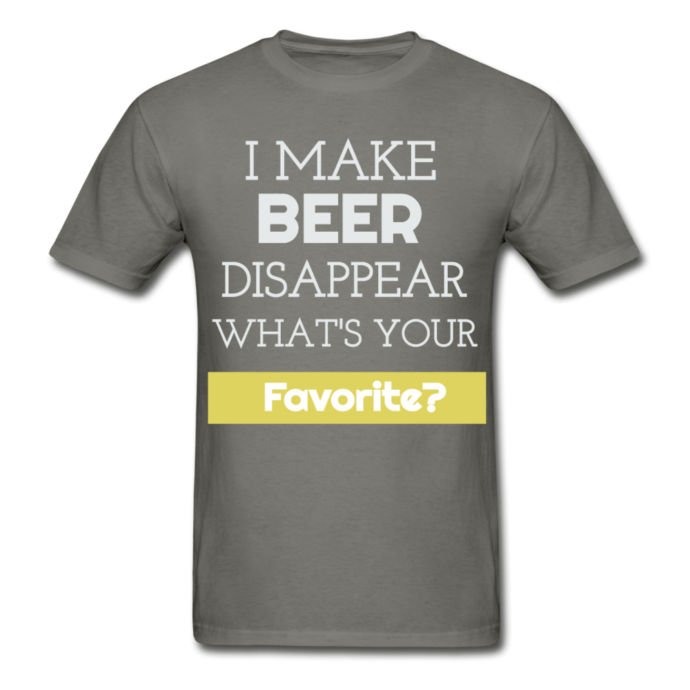 Funny Beer Lover TShirt Funny Shirt with Sayings Beer Lover Gift - charcoal