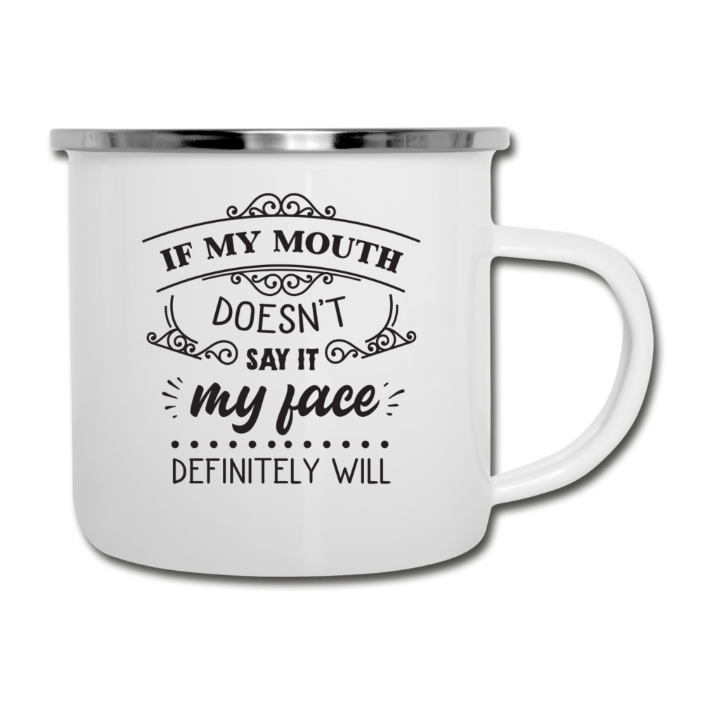 Camper Mug, Sarcastic Mug, Funny Mug, Coffee Mug Gift - white