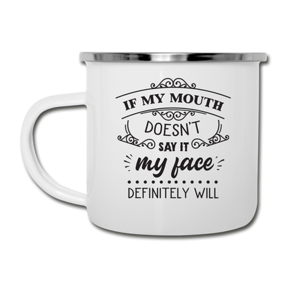 Camper Mug, Sarcastic Mug, Funny Mug, Coffee Mug Gift - white