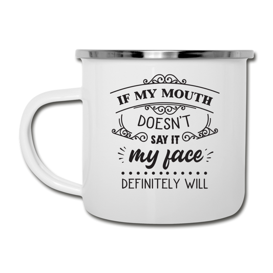 Camper Mug, Sarcastic Mug, Funny Mug, Coffee Mug Gift - white