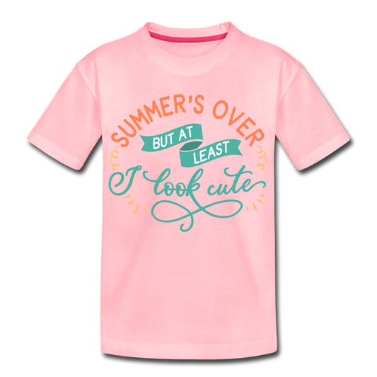 Girls Back to Schoo Shirt Funny Premium T-Shirt - pink