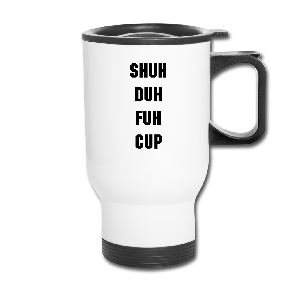 Travel Mug - white