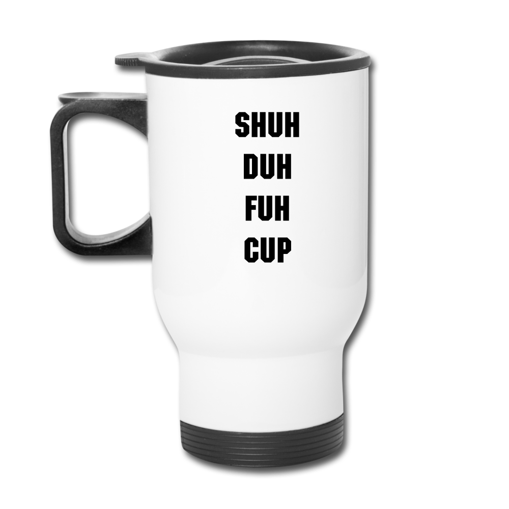 Travel Mug - white