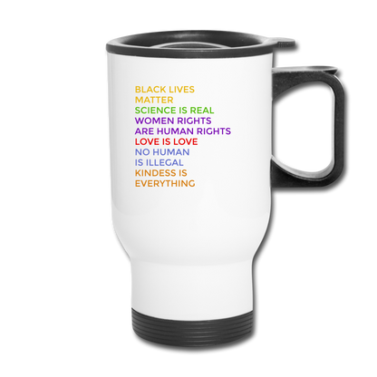 Travel Mug Travel Coffee Mug Insulated Cup - white